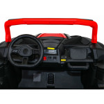 Elektrické autíčko Buggy ATV Racing Dvojmiestne!!! Červené - 4 X 200 W - 24V7Ah